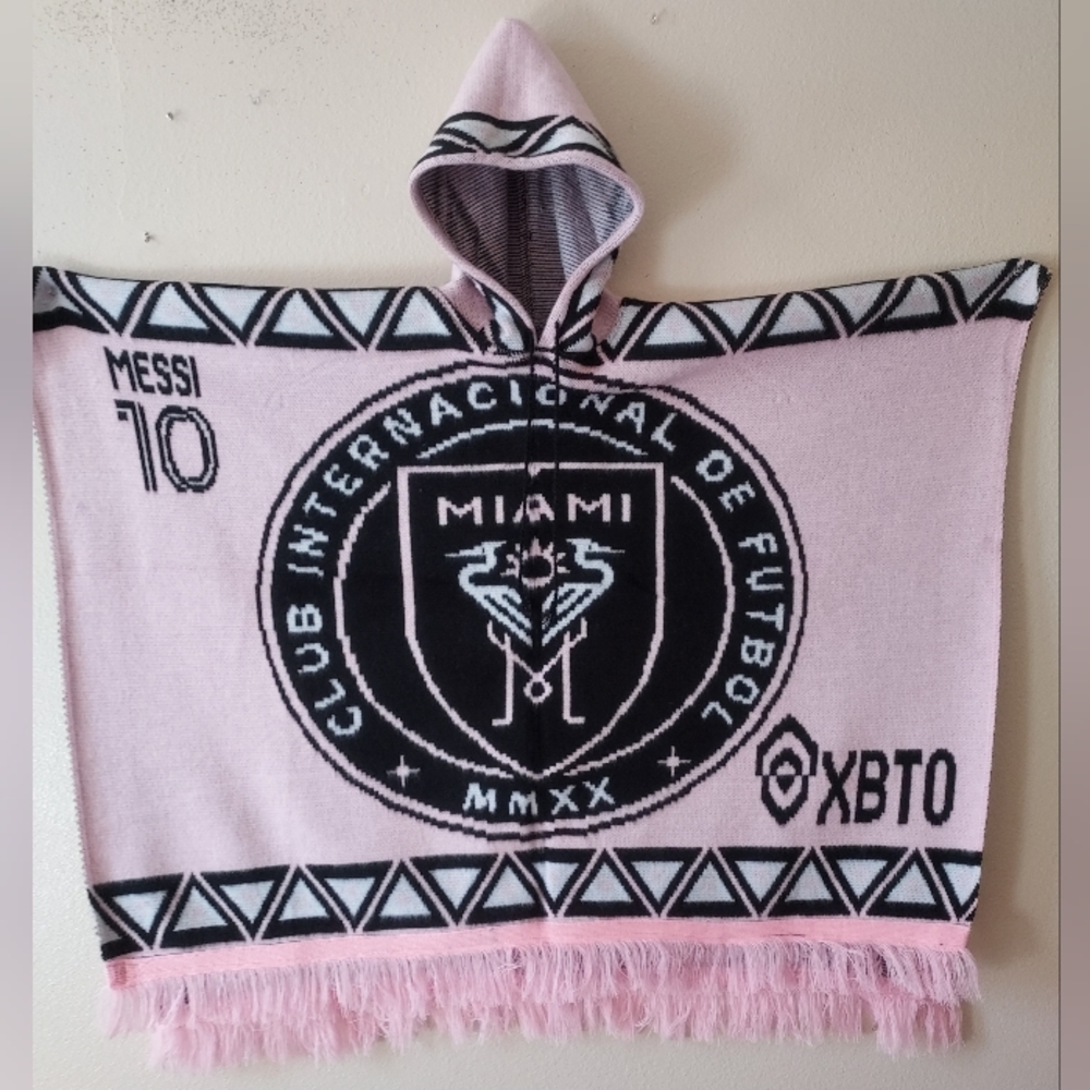Messi Hooded Poncho